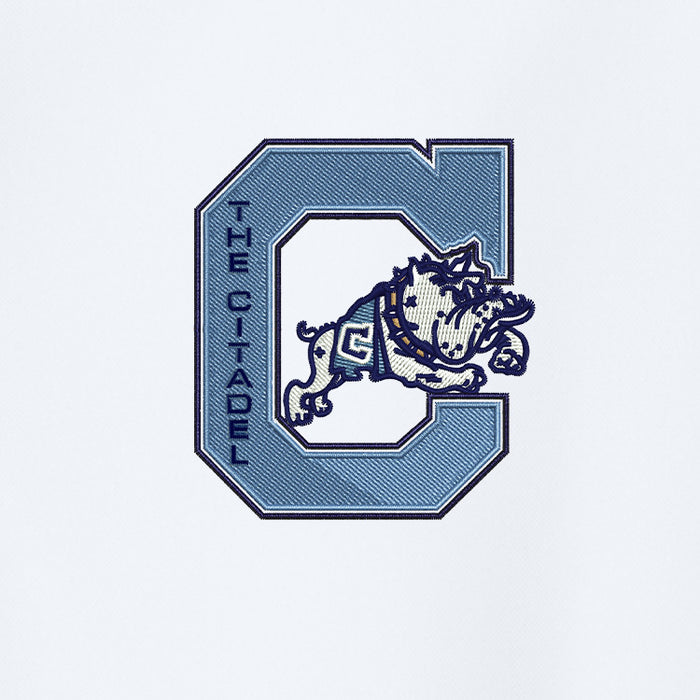 The Citadel, Jumping Bulldog, Mercer+Mettle® Everyday Performance Polo - White