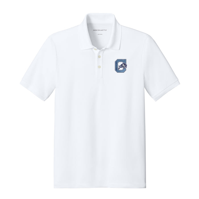 The Citadel, Jumping Bulldog, Mercer+Mettle® Everyday Performance Polo - White