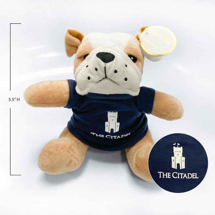 The Citadel,  Bulldog Plush Animal