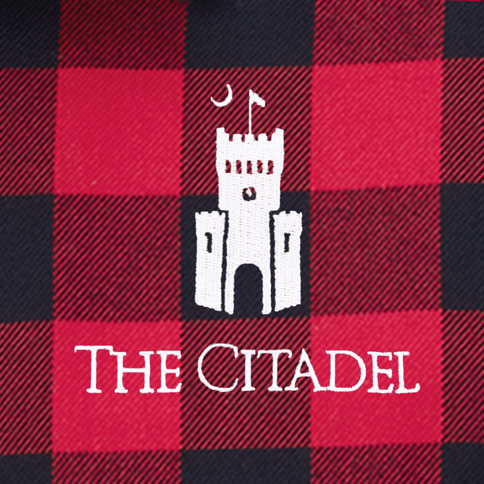 The Citadel, Barracks,  Plaid Flannel Shirt