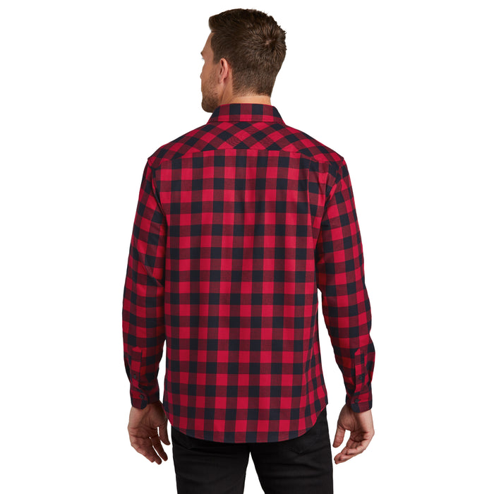 The Citadel, Barracks,  Plaid Flannel Shirt
