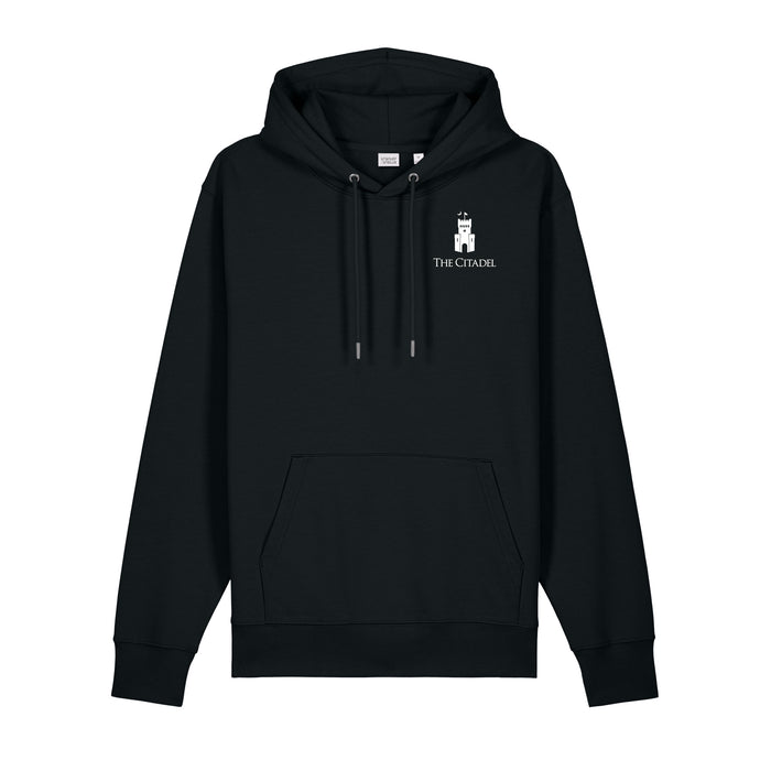 The Citadel, Barracks, 3D Effect Logo, Stanley/Stella Unisex Cruiser 2.0 Hooded Sweatshirt- Black