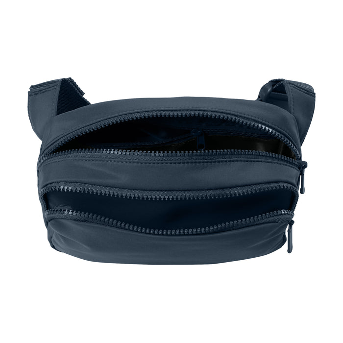 The Citadel Script, Port Authority® Matte Dual-Compartment Crossbody - Navy