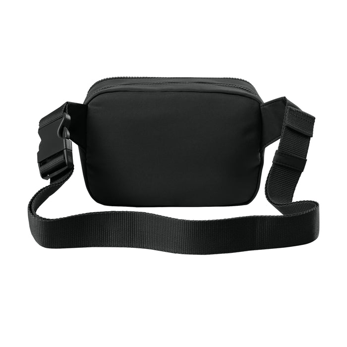 The Citadel Script, Port Authority® Matte Dual-Compartment Crossbody - Black