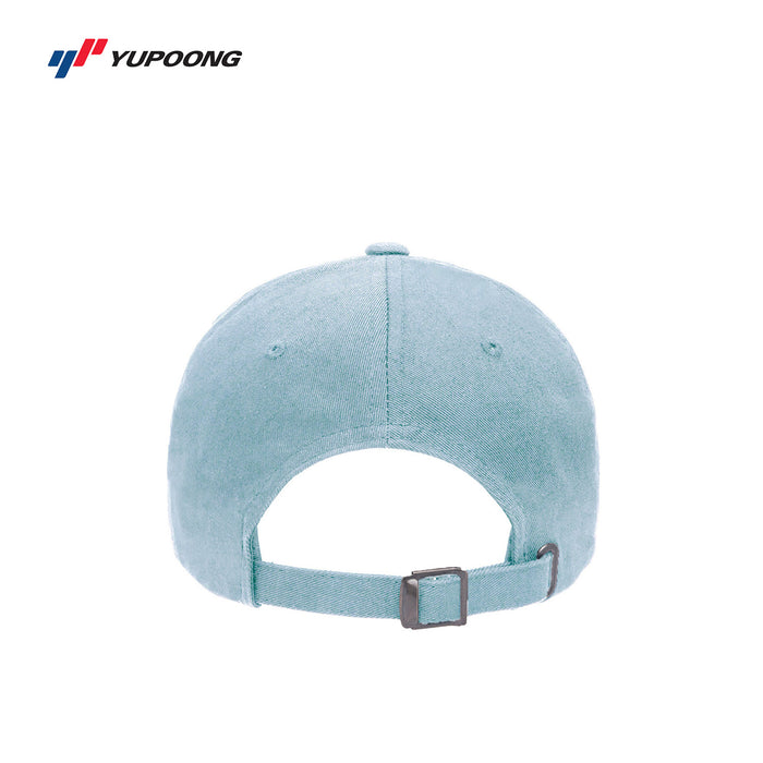 The Citadel, Script, Yupoong Adult Low-Profile Cotton Twill Dad Cap- Light blue