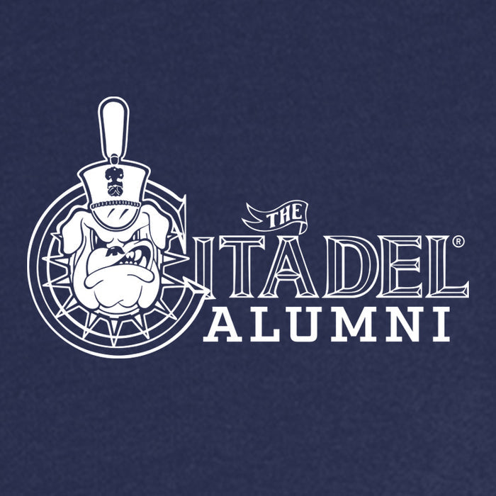 ST254-The Citadel Spike, Alumni, Pullover Hooded Sweatshirt- Navy