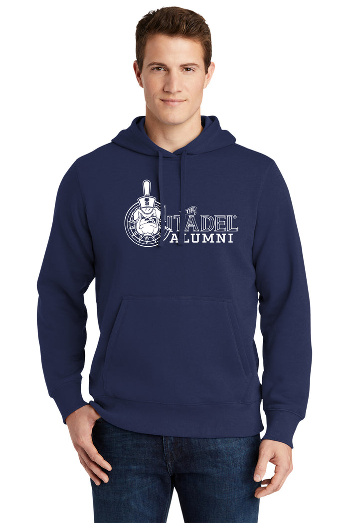 ST254-The Citadel Spike, Alumni, Pullover Hooded Sweatshirt- Navy