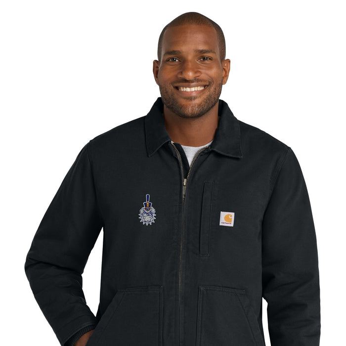 The Citadel, Spike, Carhartt® Sherpa-Lined Coat - Black