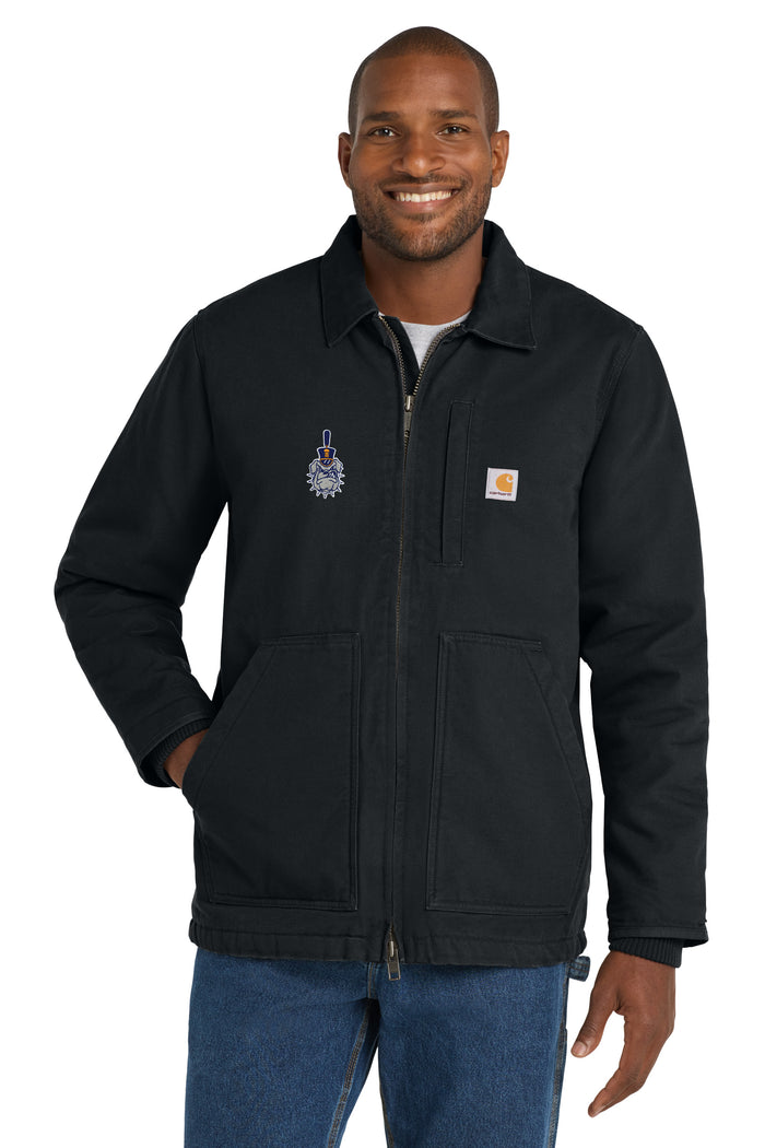 The Citadel, Spike, Carhartt® Sherpa-Lined Coat - Black