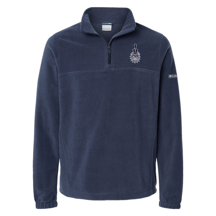 The Citadel Spike, Columbia - Men's Steens Mountain™ Fleece Half-Zip Pullover - Navy