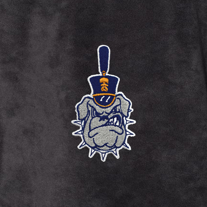 The Citadel Spike, Columbia - Men's Steens Mountain™ Fleece Half-Zip Pullover - Black