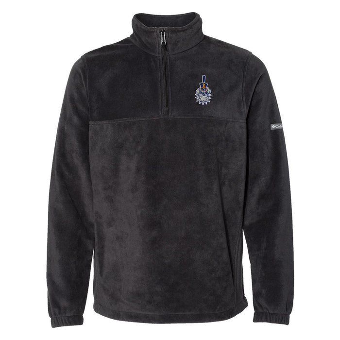 The Citadel Spike, Columbia - Men's Steens Mountain™ Fleece Half-Zip Pullover - Black