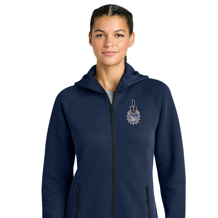The Citadel, Spike, Embroidered Logo, Women’s Phenom Full-Zip Hoodie - Navy