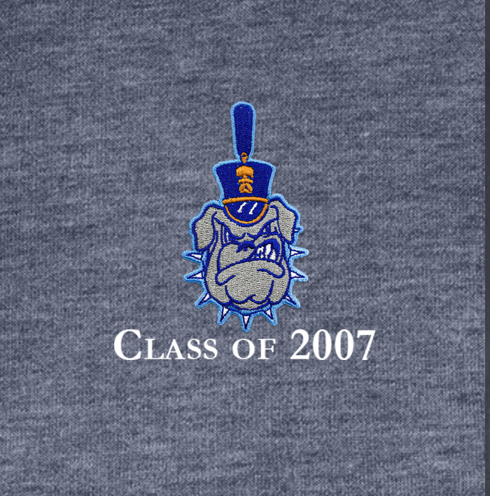 Class of 2007 Spike Full-Zip Hooded Jacket