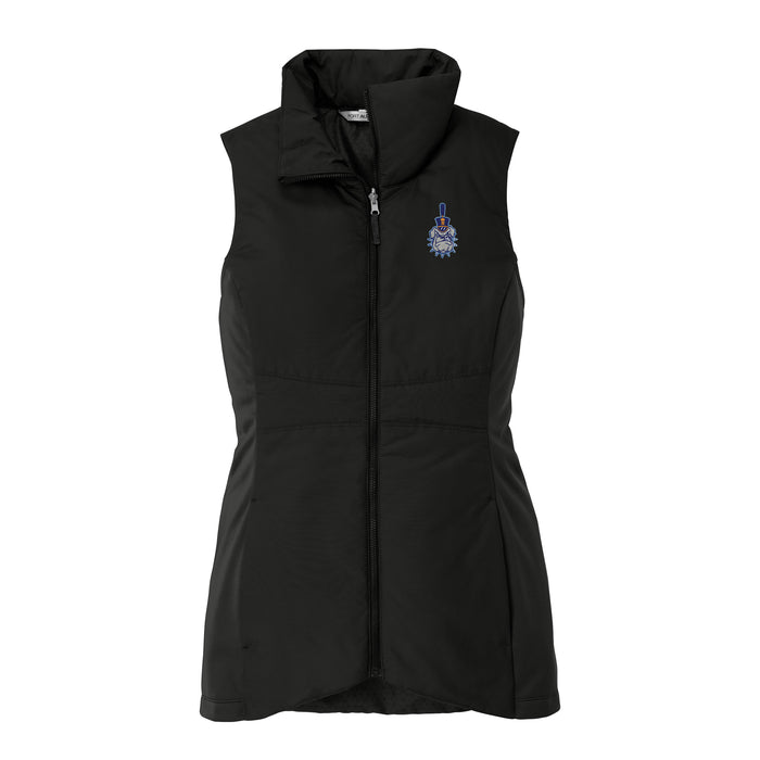 The Citadel, Spike Logo, Ladies Collective Insulated Vest- Black
