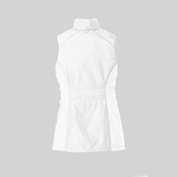 The Citadel, Spike Logo, Ladies Collective Insulated Vest- White