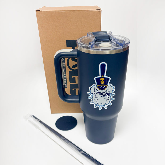 The Citadel, Spike, Navy Big Swig Tumbler - 40oz