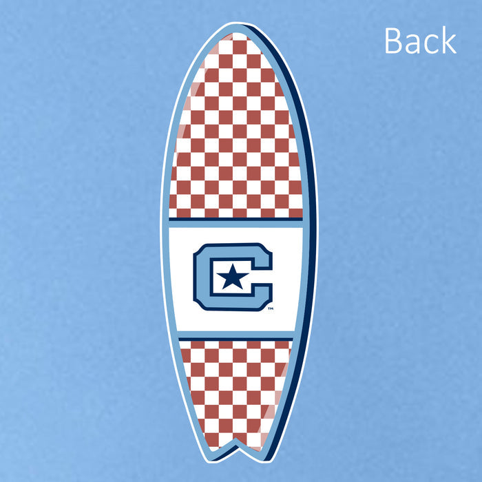 The Citadel, Spike Surfing,  A4 Men's Cooling Performance T-Shirt- Carolina Blue