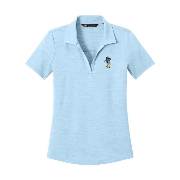 The Citadel, Spike the Golfer, TravisMathew Women’s Onward Polo- Airy Blue Heather