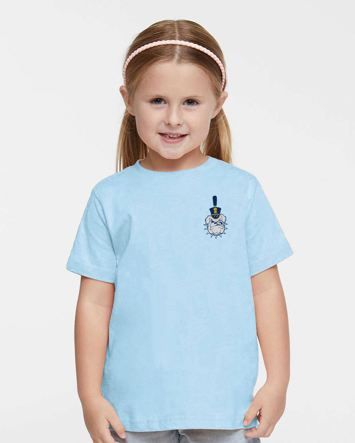 The Citadel, Spike, Toddler Fine Jersey Tee - Light Blue
