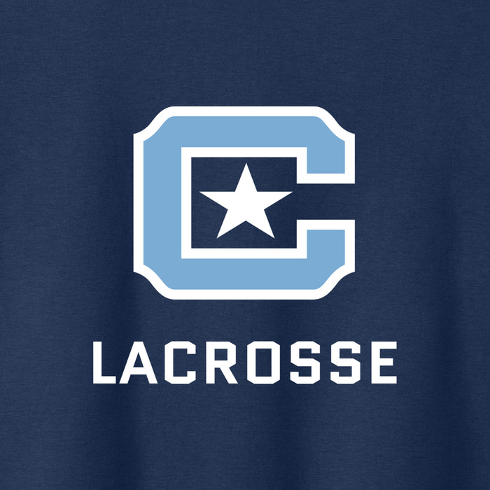 The Citadel, Sports - Lacrosse C Star, Cotton T-Shirt