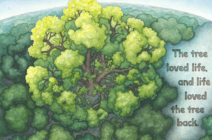 The Tree Loved Life –  fine art print