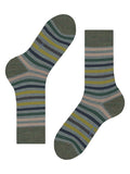 TINTED STRIPE SMOKE BLUE SOCKS