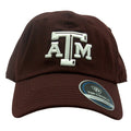 Top Of The World Texas A&M Aggies women's embroidered hat with adjustable strap, featuring team logo and university colors.