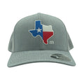 TravisMathew "Bat Watching" Texas embroidered performance snapback hat, front view showcasing embroidered design and structured brim.