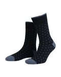 TRUE DOT SOCK DARK NAVY