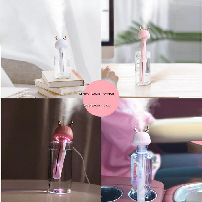 Ultrasonic Compact Antler Adjustable Height Mist Maker Scent Diffuser - MY STORE LIVING