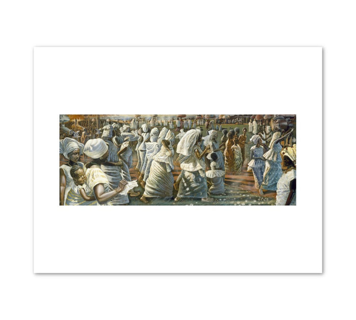 Unframed Print | John Anansa Thomas Biggers "Jubilee: Ghana Harvest Festival"