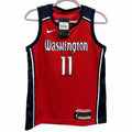 Nike Washington Mystics Elena Delle Donne #11 WNBA youth size M jersey, front view with team logo and player number.