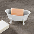 White Mini Tin Bathtub