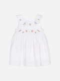 White Satin Dress