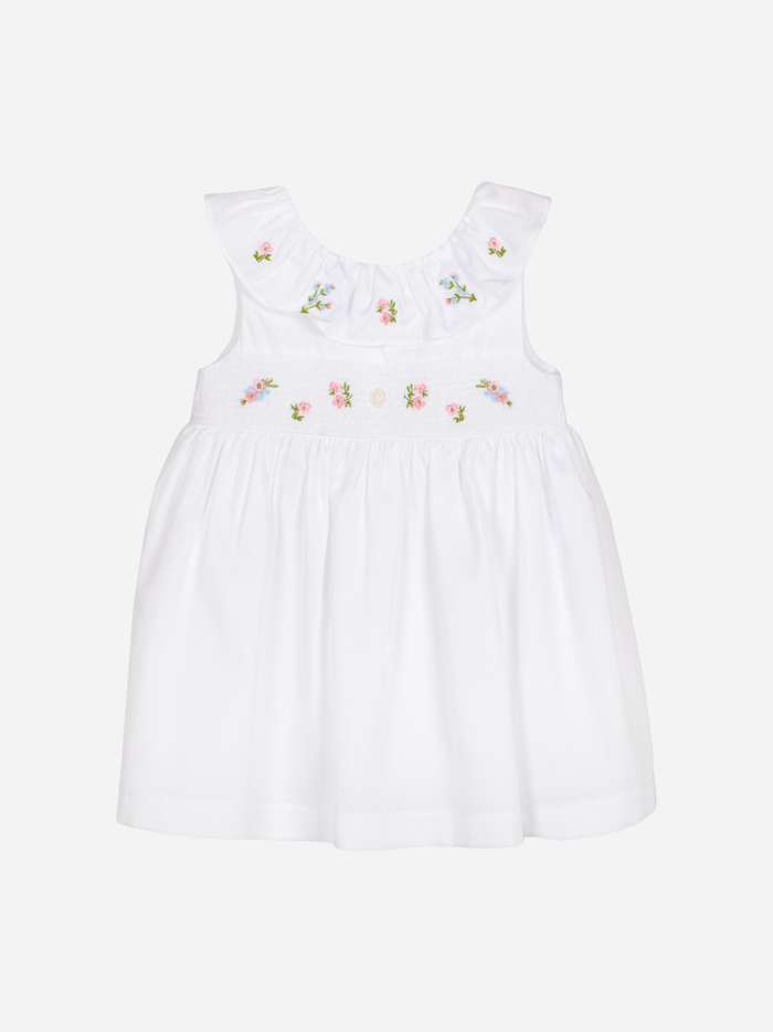White Satin Dress