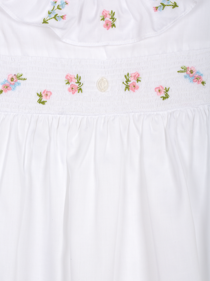 White Satin Dress