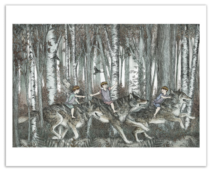 Wolf Princes Illustration