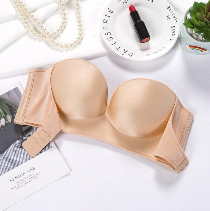 Push-Up Bra Padded Invisible Strapless Cup - MY STORE LIVING