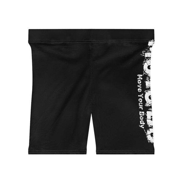 Women's Black Biker Shorts