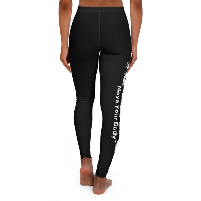 Women's Black Spandex Leggings