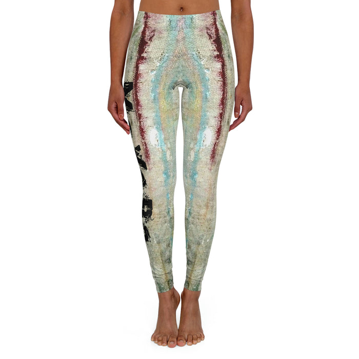 Women's Oil Paint Art Spandex Leggings