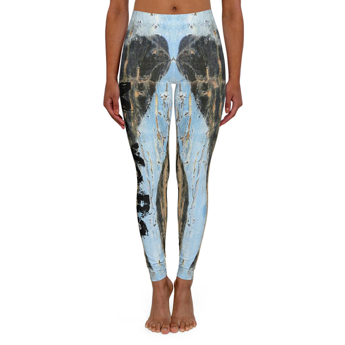 Women's Oil Paint Art Spandex Leggings