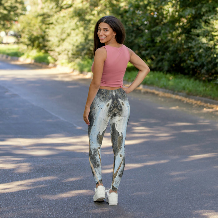 Women's Oil Paint Art Spandex Leggings