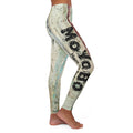 Women's Oil Paint Art Spandex Leggings