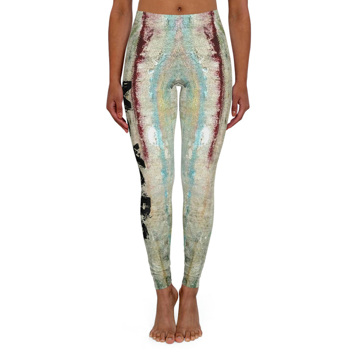 Women's Oil Paint Art Spandex Leggings