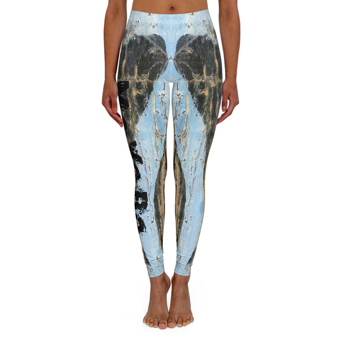 Women's Oil Paint Art Spandex Leggings