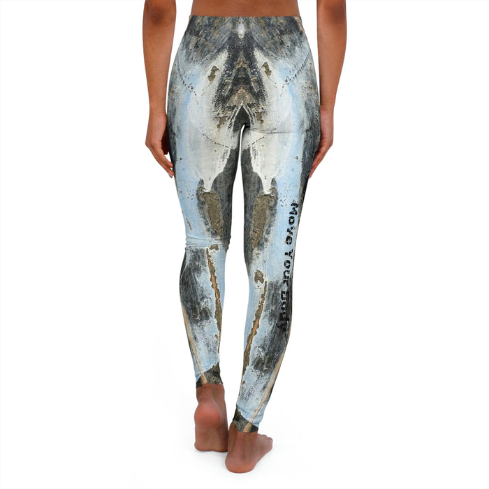 Women's Oil Paint Art Spandex Leggings