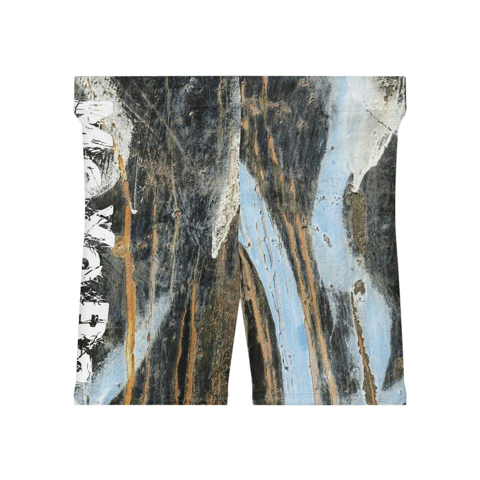 Women's Oil Paint Biker Shorts