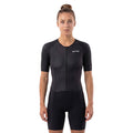Women's Race Short Sleeve Tri Suit - Lake Placid Shadow 1